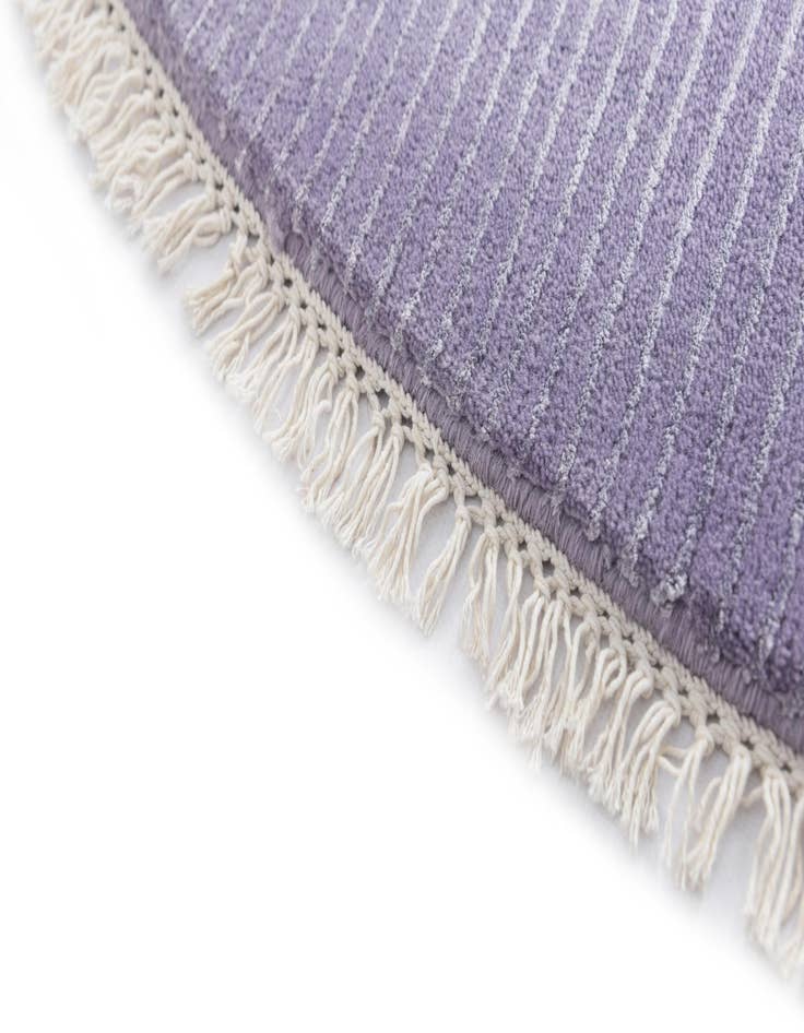 Detail image of  6' 7 x 6' 7  Hand Knotted Darya Wool Round Rug