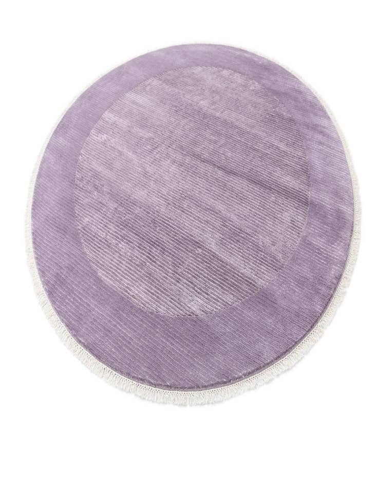 Detail image of  6' 6 x 6' 6  Hand Knotted Darya Wool Round Rug