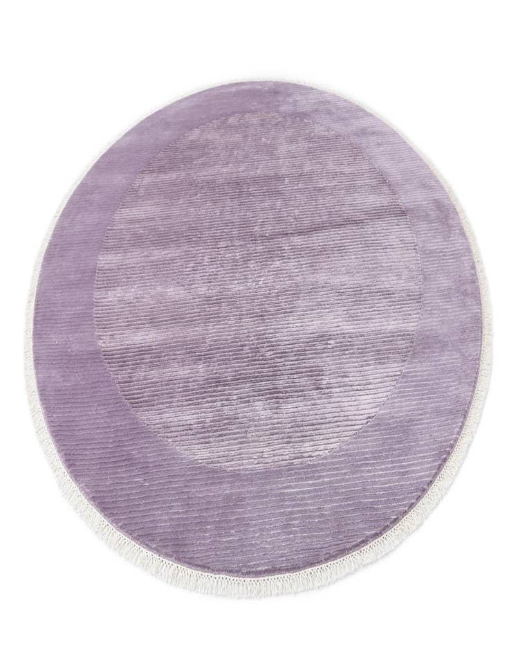 Detail image of  6' 6 x 6' 6  Hand Knotted Darya Wool Round Rug