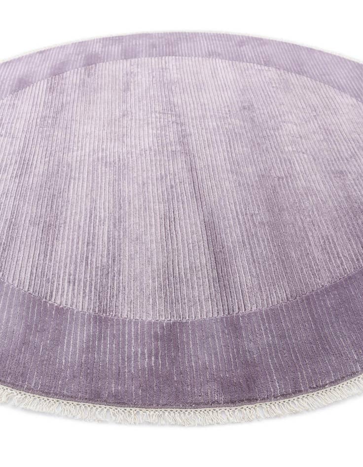 Detail image of  6' 6 x 6' 6  Hand Knotted Darya Wool Round Rug