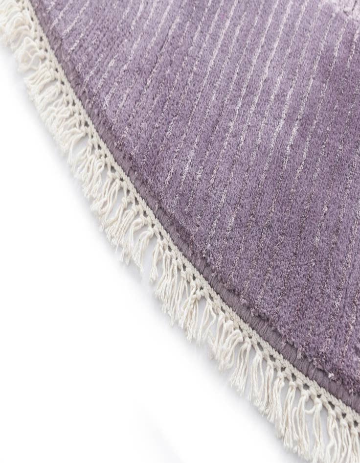 Detail image of  6' 6 x 6' 6  Hand Knotted Darya Wool Round Rug