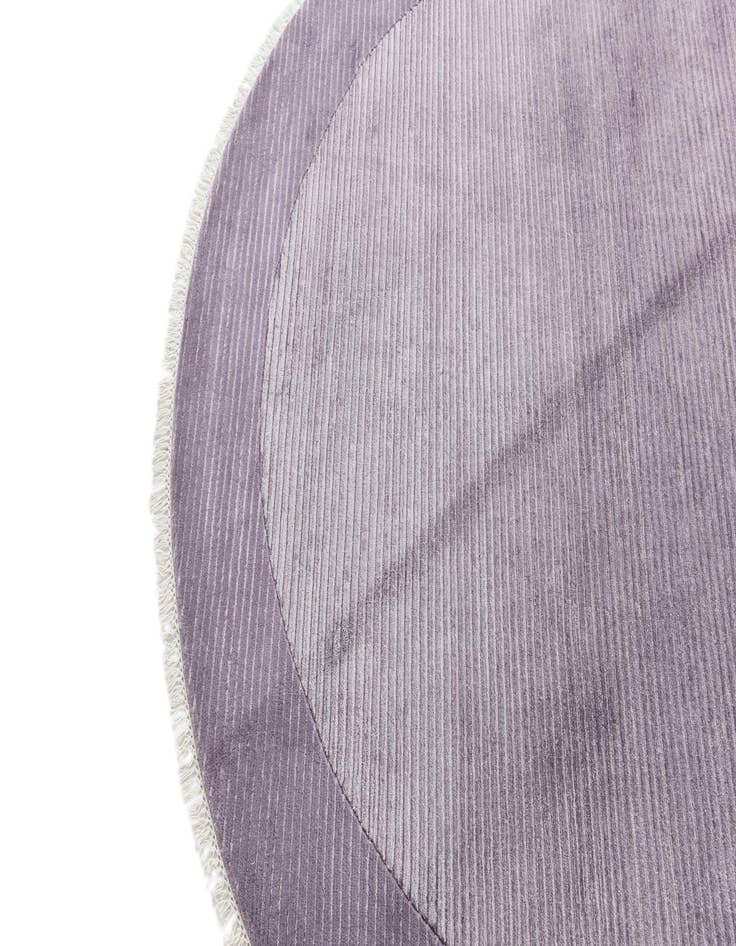 Detail image of  6' 5 x 6' 5  Hand Knotted Darya Wool Round Rug