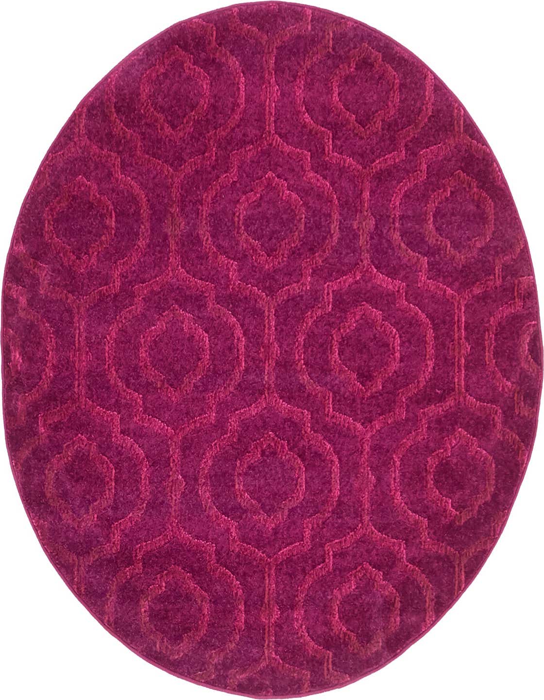 Primary image  4' x 4' Lattice Frieze Round Rug