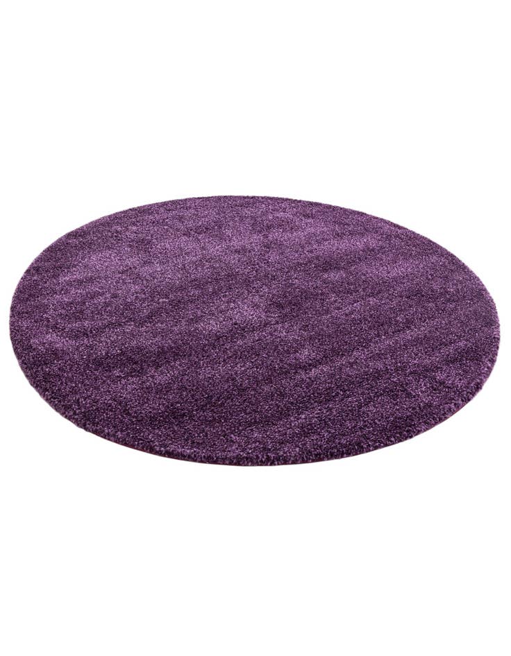 Detail image of  6' x 6' Solid Frieze Round Rug