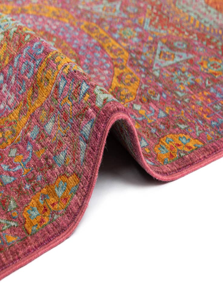 Detail image of  2' 8 x 8' Amina Wool Runner Rug