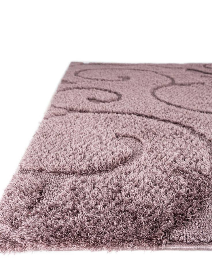 Detail image of  2' 7 x 10' Botanical Shag Runner Rug