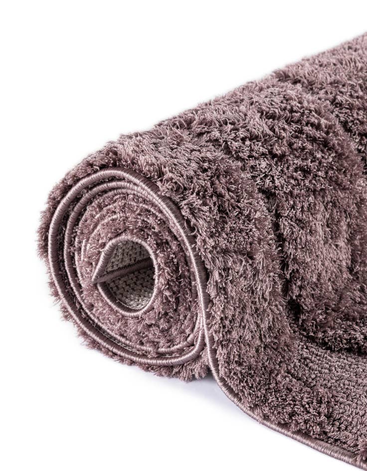 Detail image of  2' 7 x 10' Botanical Shag Runner Rug