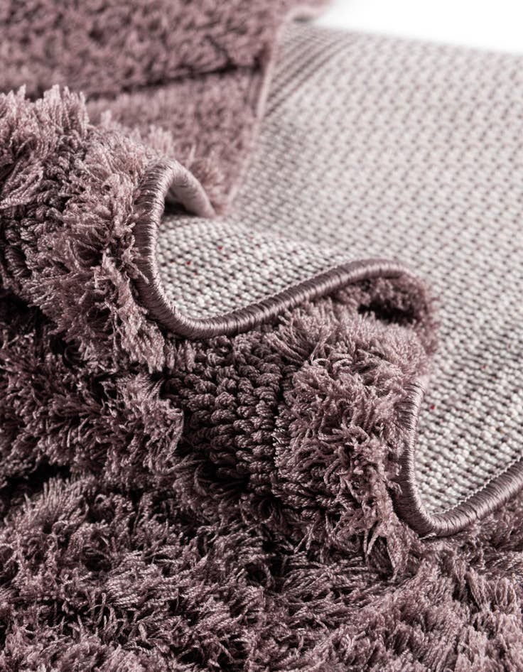 Detail image of  2' 7 x 10' Botanical Shag Runner Rug