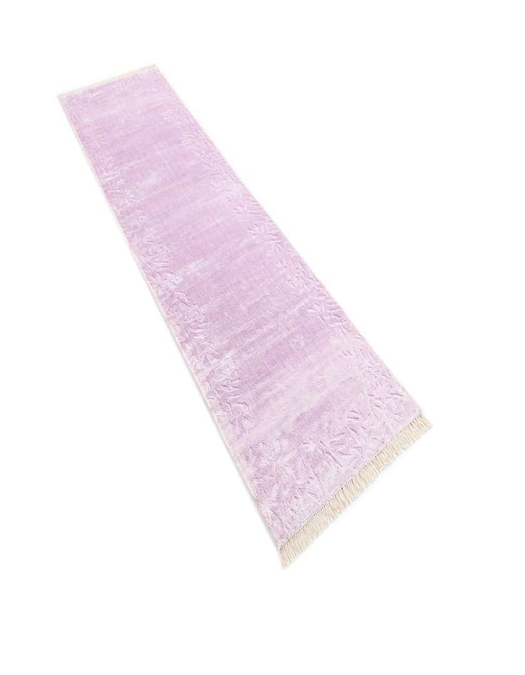 Detail image of  2' 8 x 9' 7  Hand Knotted Darya Wool Runner Rug