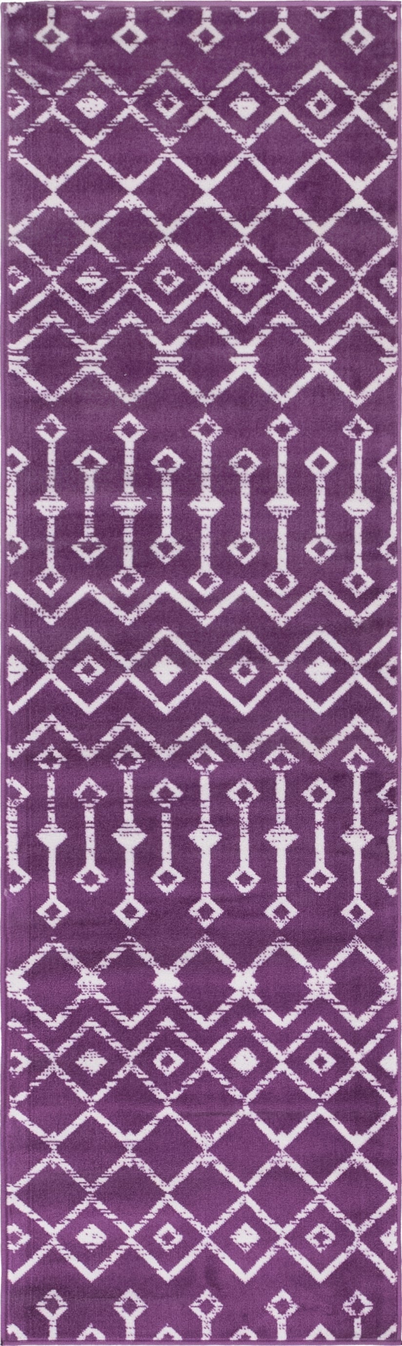  2' x 8' Kasbah Trellis Runner Rug