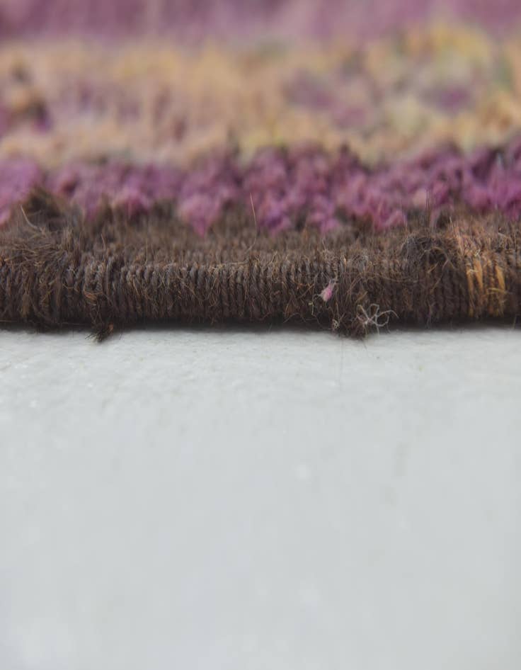 Detail image of  6' 6 x 15' 9  Hand Knotted Moroccan Wool Runner Rug