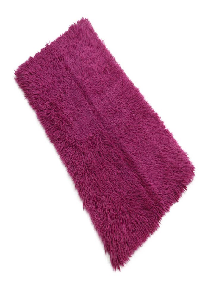 Detail image of  2' 1 x 3' 10  Hand Knotted Moroccan Wool Runner Rug