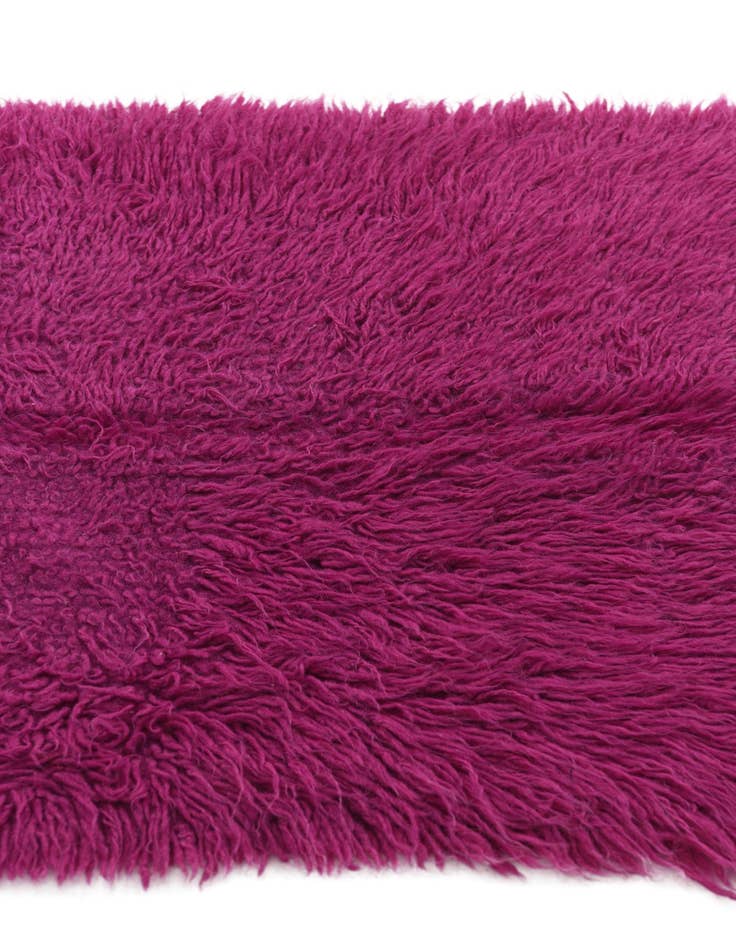 Detail image of  2' 1 x 3' 10  Hand Knotted Moroccan Wool Runner Rug