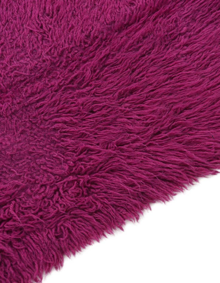 Detail image of  2' 1 x 3' 10  Hand Knotted Moroccan Wool Runner Rug