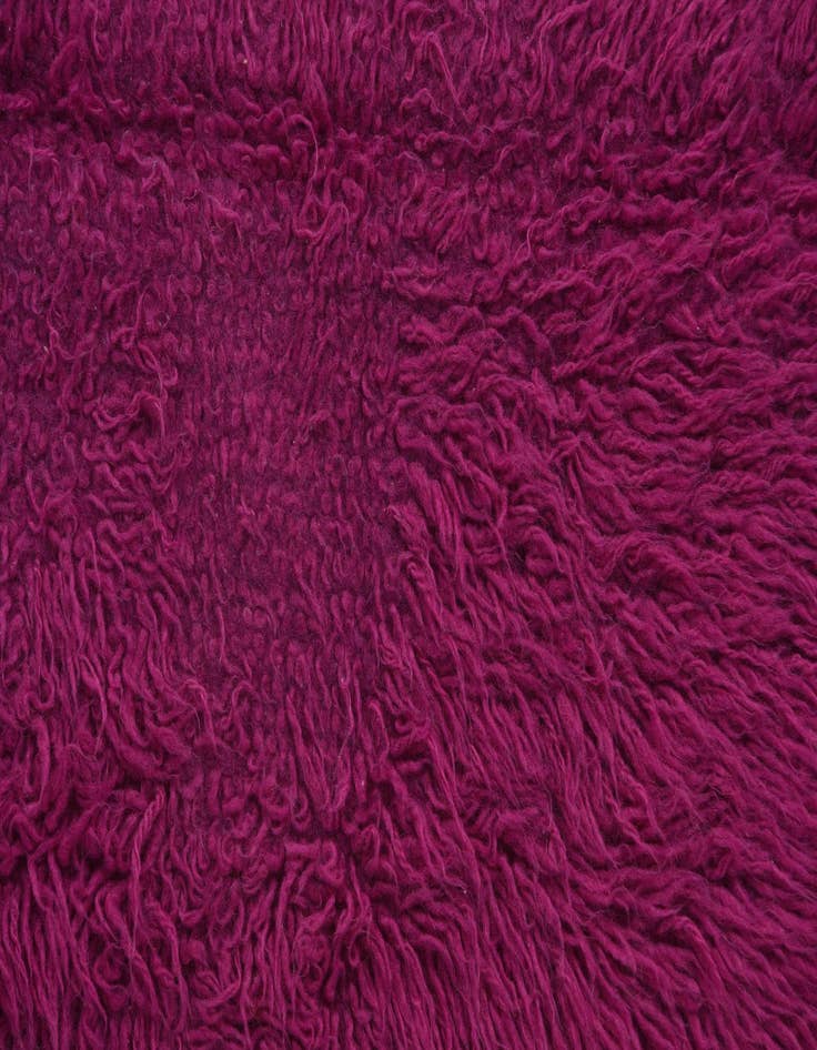 Detail image of  2' 1 x 3' 10  Hand Knotted Moroccan Wool Runner Rug