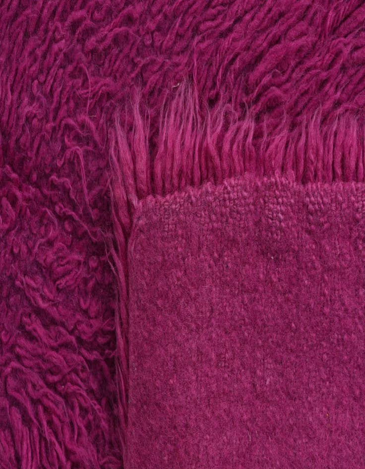 Detail image of  2' 1 x 3' 10  Hand Knotted Moroccan Wool Runner Rug