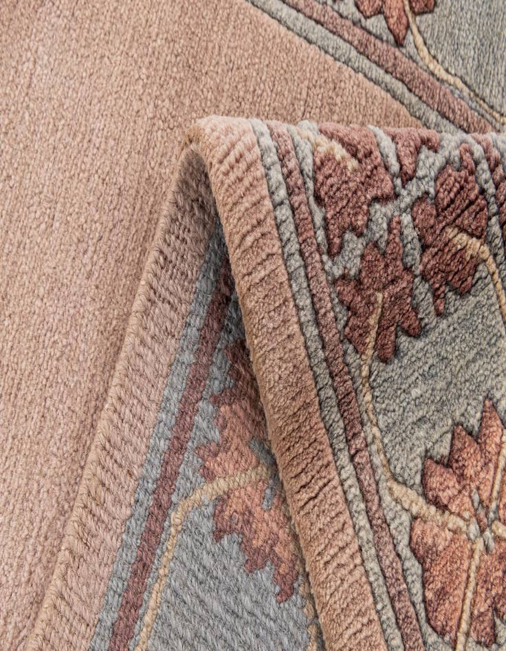 Detail image of  3' 1 x 5' 10  Hand Knotted Nepal Wool Runner Rug