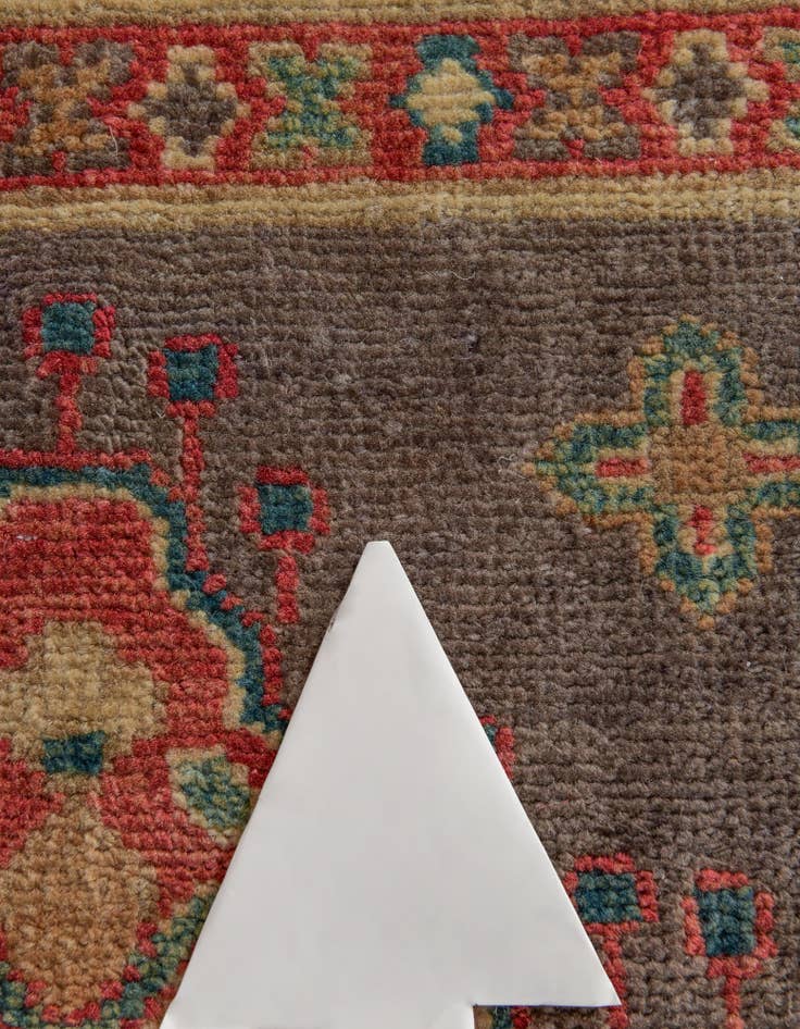 Detail image of  2' 10 x 10'  Hand Knotted Oushak Wool Runner Rug