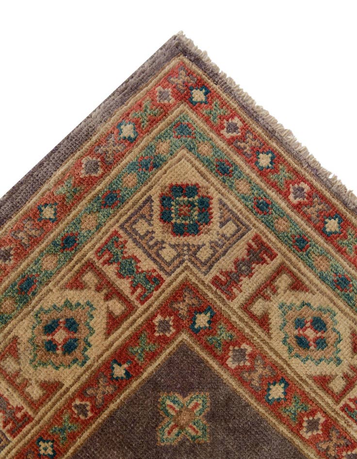 Detail image of  2' 10 x 10'  Hand Knotted Oushak Wool Runner Rug