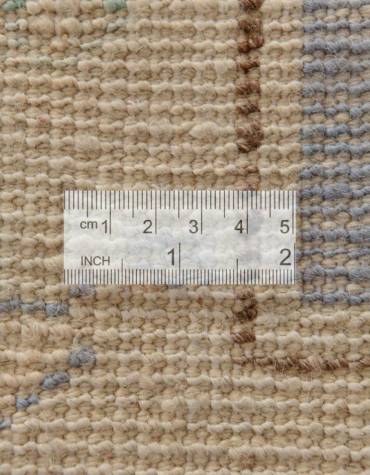 Detail image of  2' 7 x 12' 1  Hand Knotted Oushak Wool Runner Rug