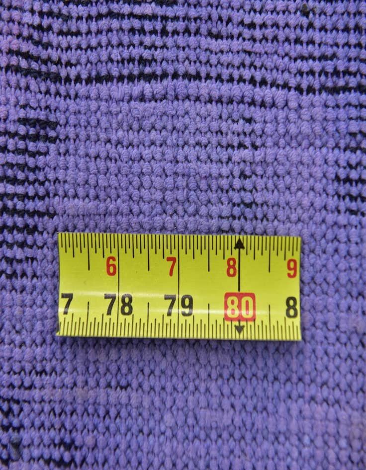 Detail image of  3' x 9' 7  Hand Knotted Ultra Vintage Persian Wool Runner Rug