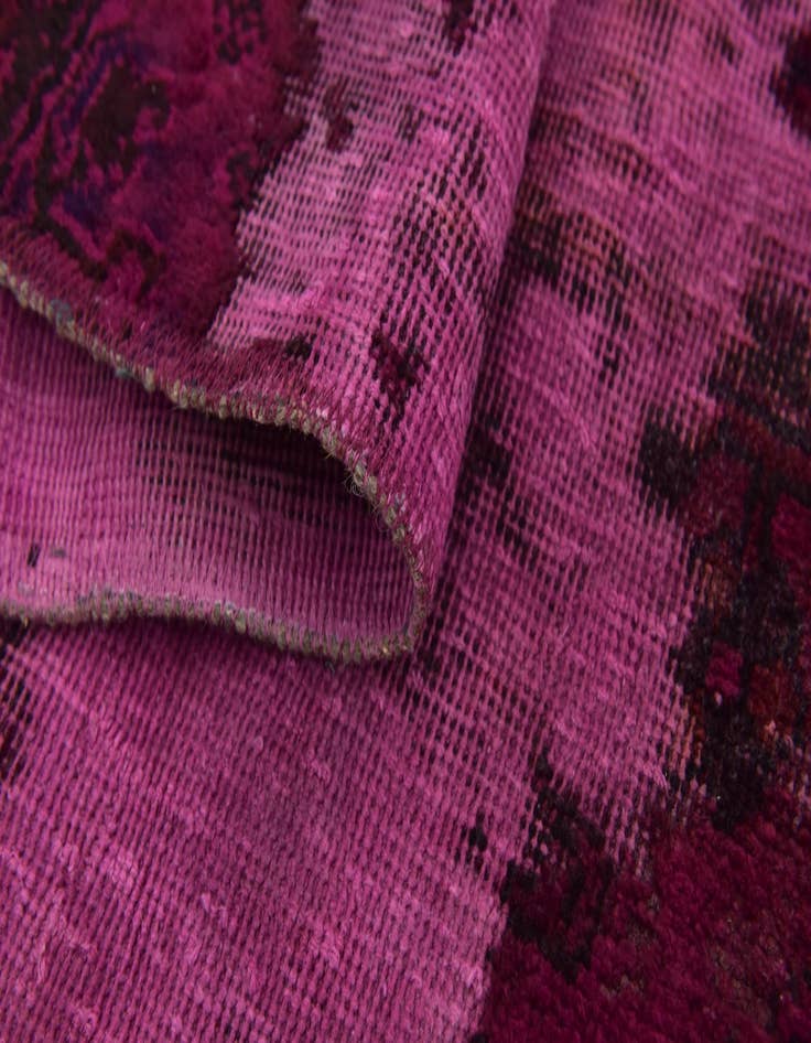 Detail image of  2' 10 x 9' 2  Hand Knotted Ultra Vintage Persian Wool Runner Rug