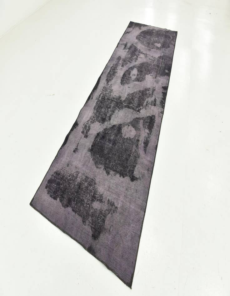 Detail image of  4' 2 x 11' 10  Hand Knotted Ultra Vintage Persian Wool Runner Rug