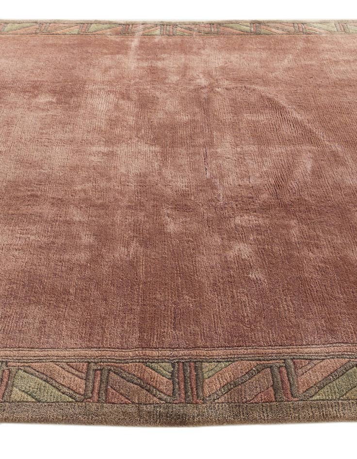 Detail image of  7' 6 x 8' 2  Hand Knotted Nepal Wool Square Rug