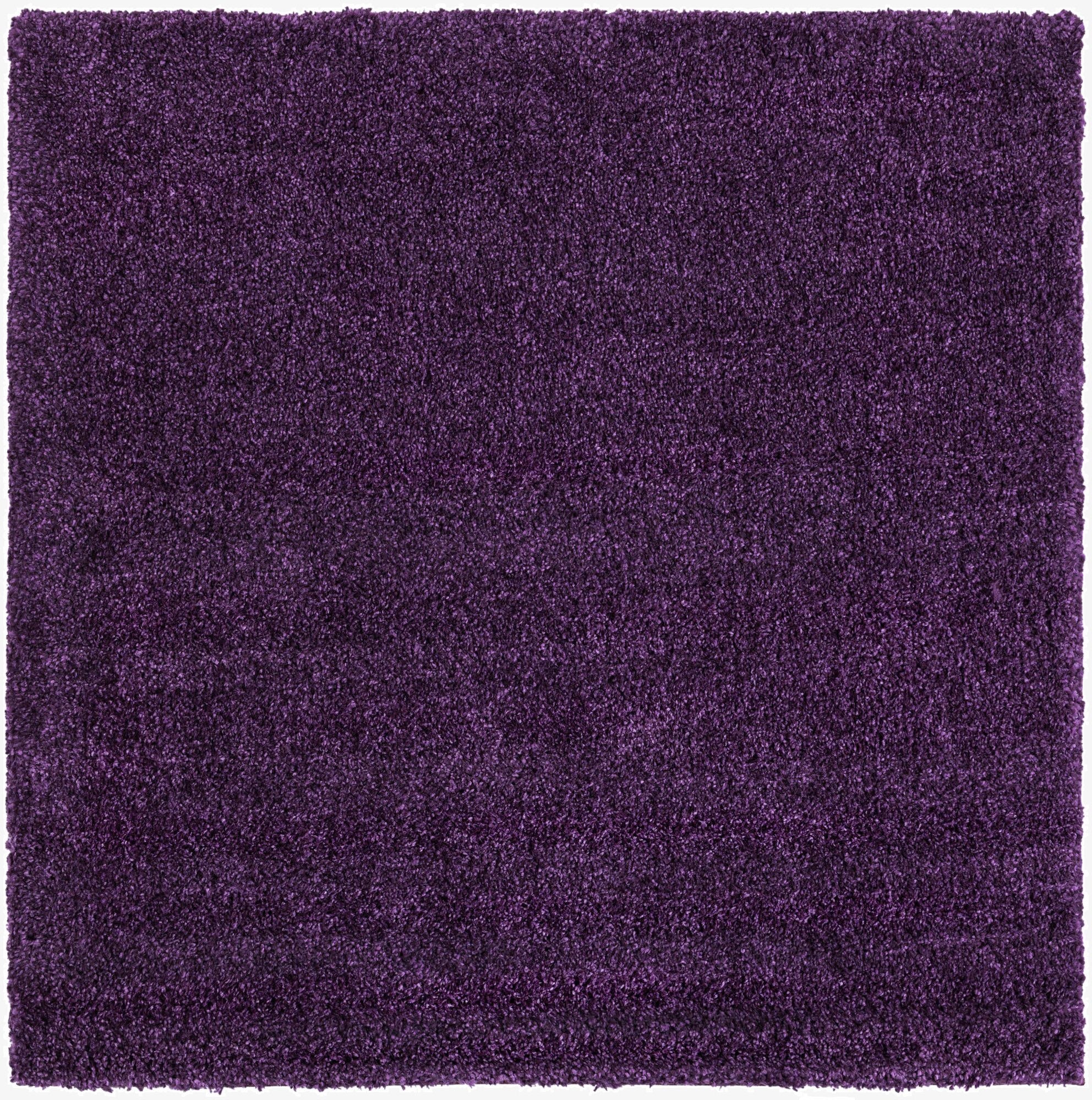  5' 3 x 5' 3 Solid Frieze Square Rug