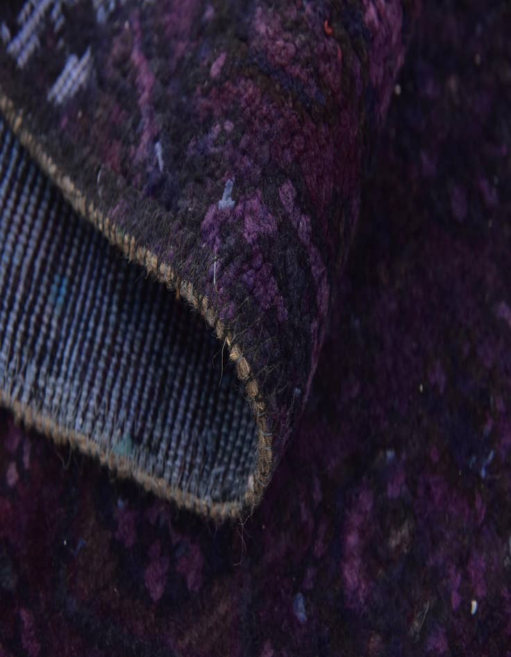 Detail image of  3' 6 x 4' 2  Hand Knotted Ultra Vintage Persian Wool Square Rug