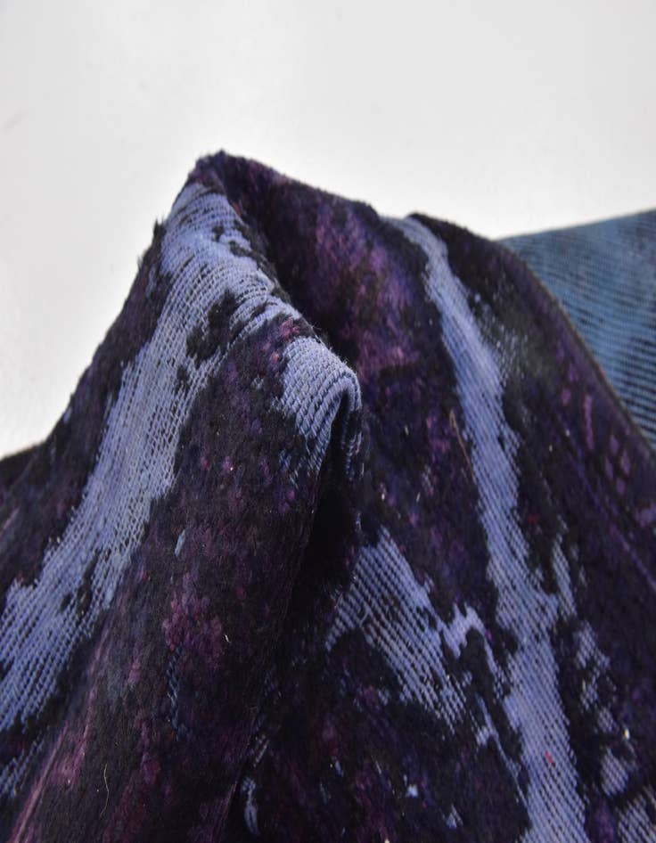 Detail image of  3' 6 x 4' 2  Hand Knotted Ultra Vintage Persian Wool Square Rug