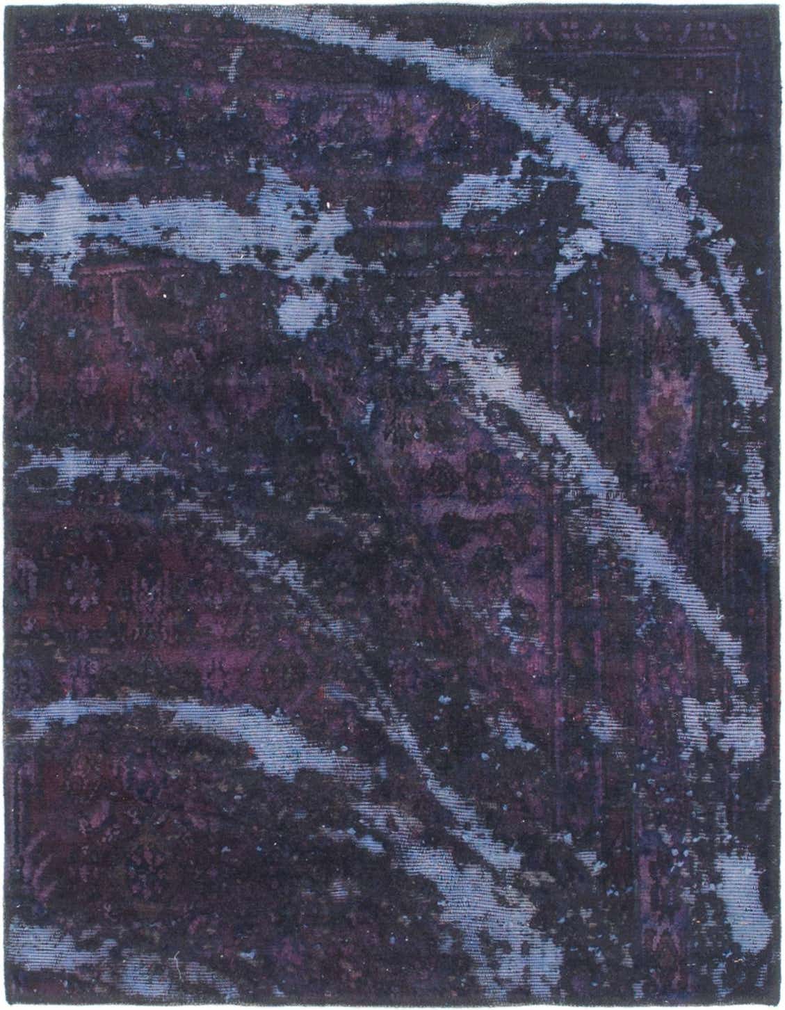 Primary image  3' 6 x 4' 2  Hand Knotted Ultra Vintage Persian Wool Square Rug