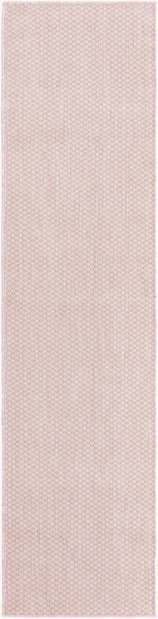  2' x 8'  Washable Solid Indoor / Outdoor Runner Rug