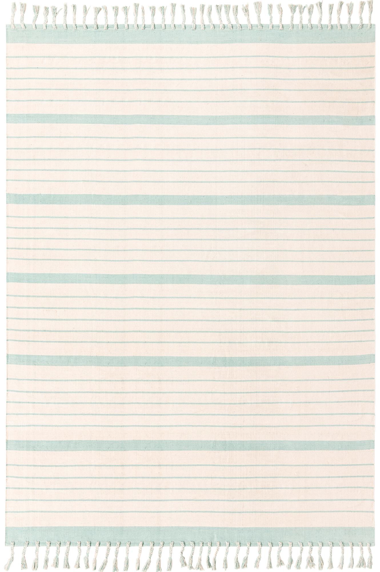 Rug White and Aqua Swatch link