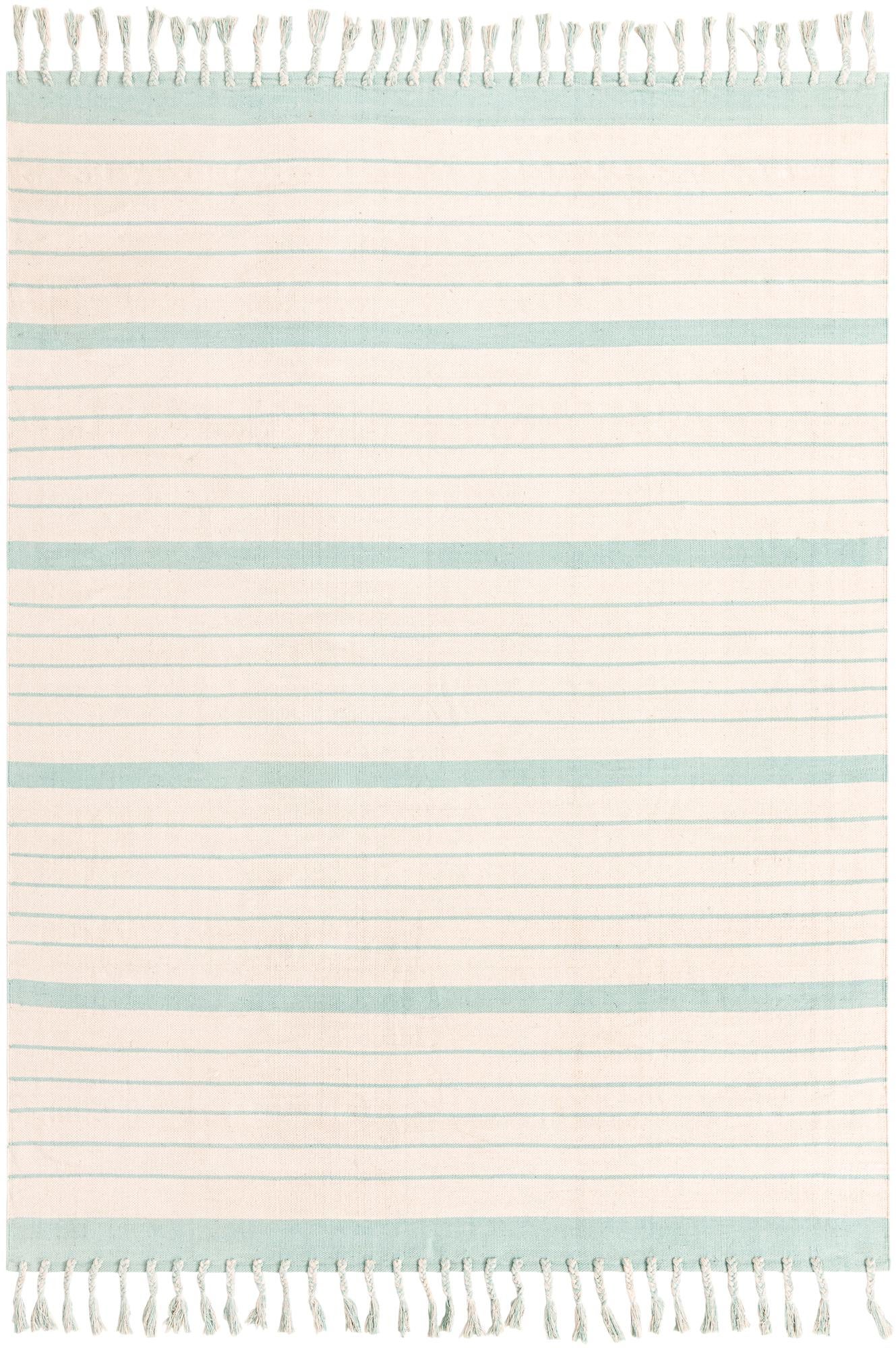 Rug White and Aqua Swatch link