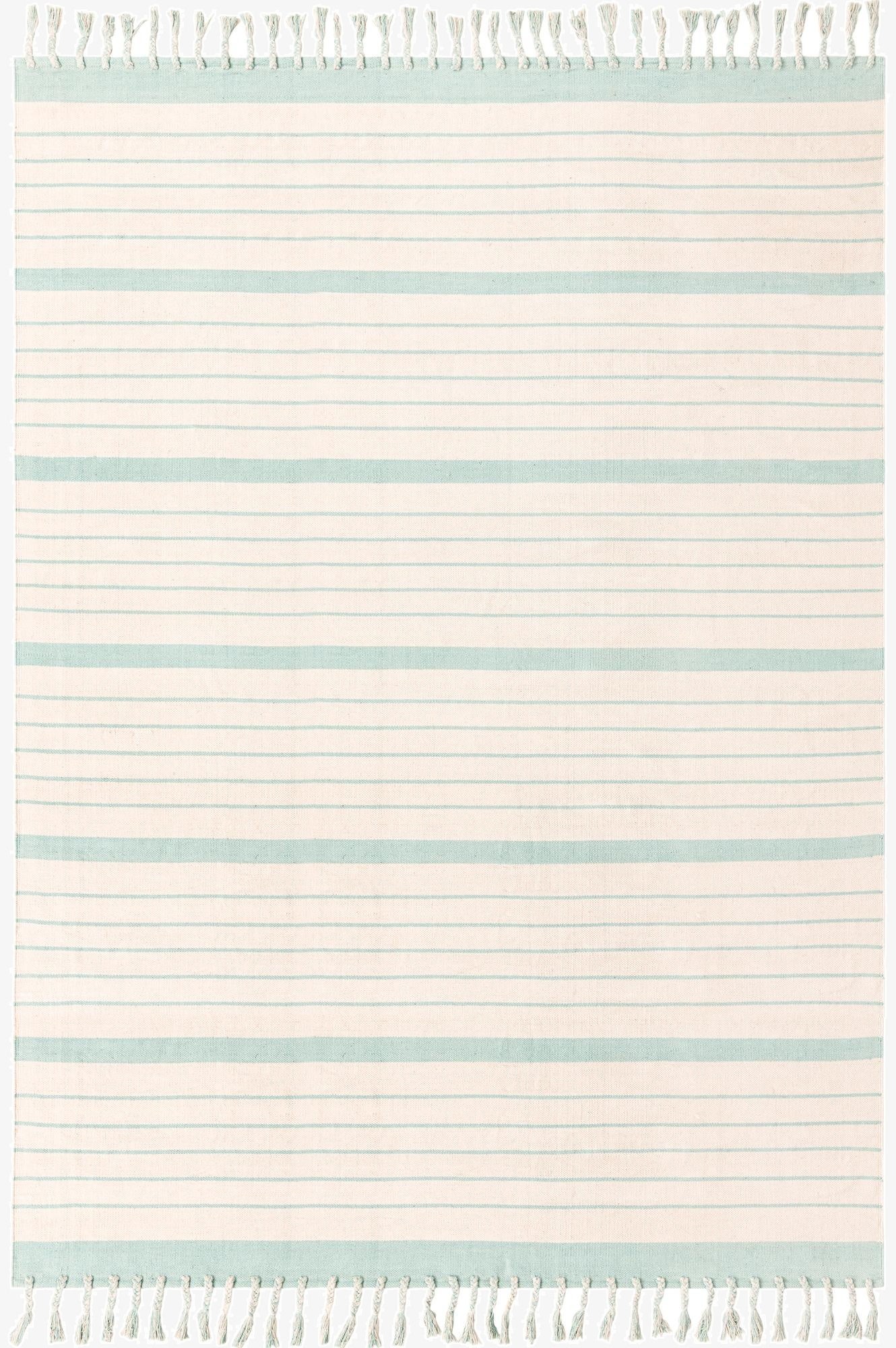  9' x 12'  Hand Woven Chindi Cotton Rug