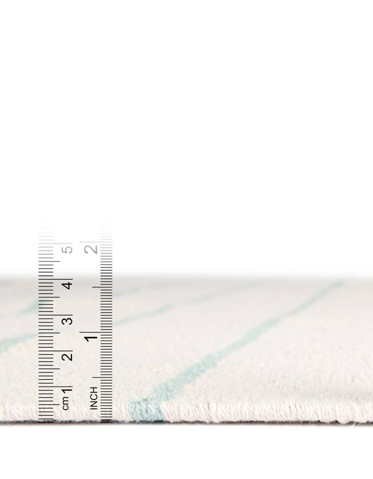 Detail image of  2' 7 x 10'  Hand Woven Chindi Cotton Runner Rug