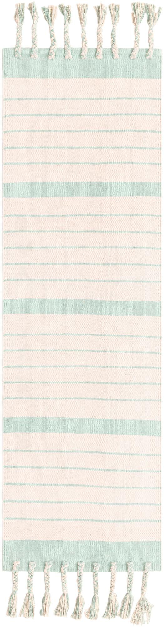 Rug White and Aqua Swatch link