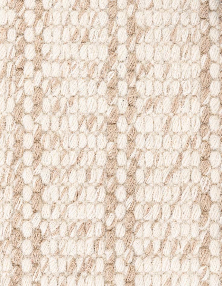 Detail image of  2' 1 x 3'  Hand Woven Seaside Pearl Jute Rug