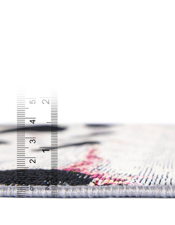 Detail image of  10' x 13'  Washable Modern Indoor / Outdoor Rug