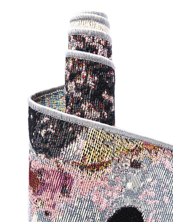 Detail image of  10' x 13'  Washable Modern Indoor / Outdoor Rug