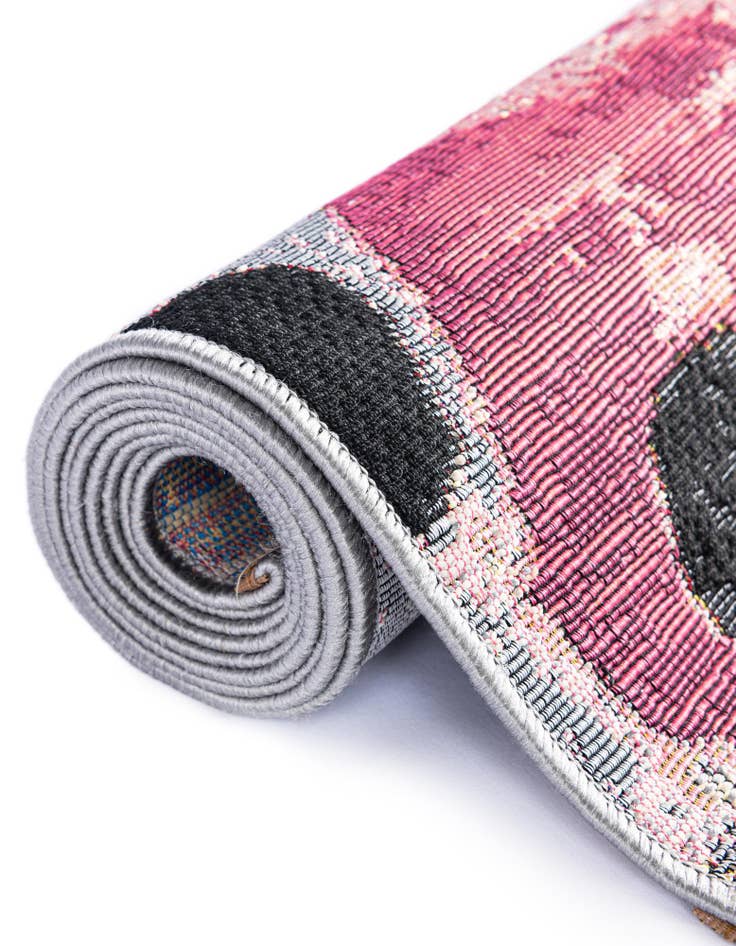 Detail image of  10' x 13'  Washable Modern Indoor / Outdoor Rug