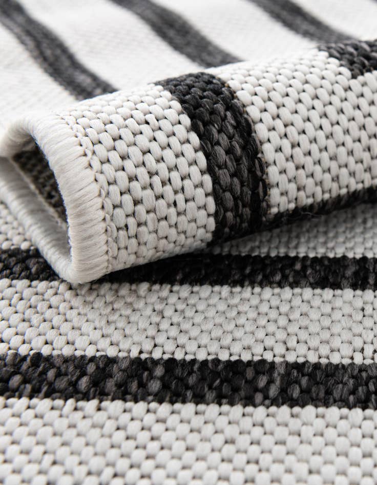 Detail image of  2' x 5' 3  Washable Modern Indoor / Outdoor Runner Rug