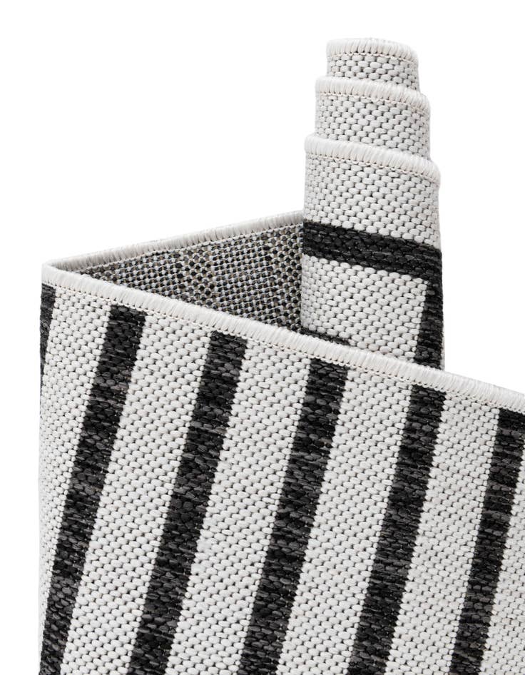 Detail image of  2' x 5' 3  Washable Modern Indoor / Outdoor Runner Rug