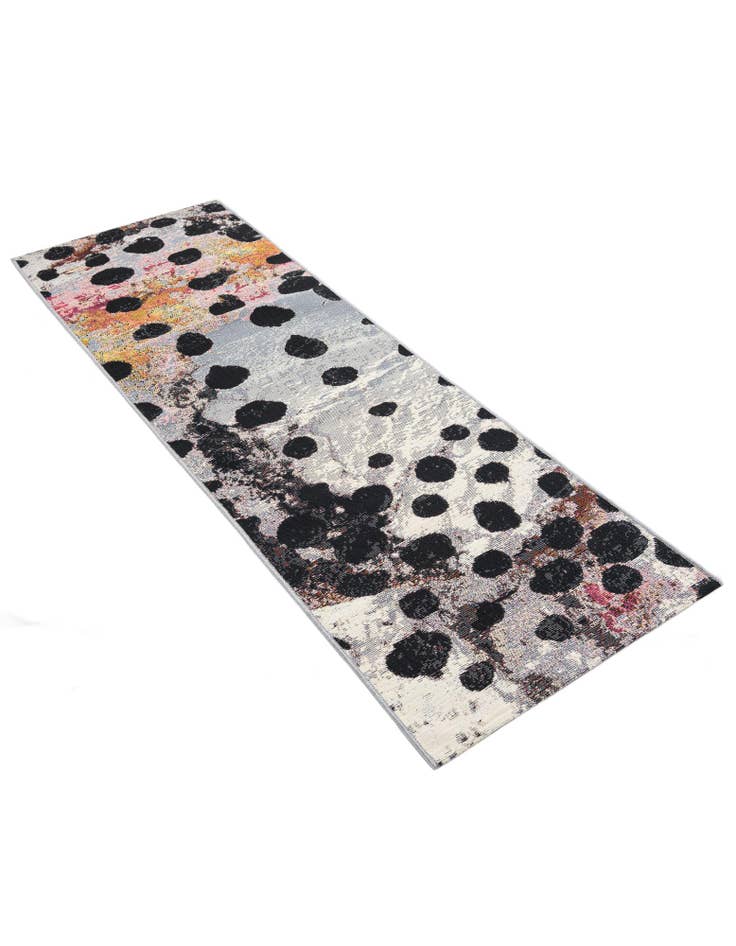2' x 6'  Washable Modern Indoor / Outdoor Runner Rug