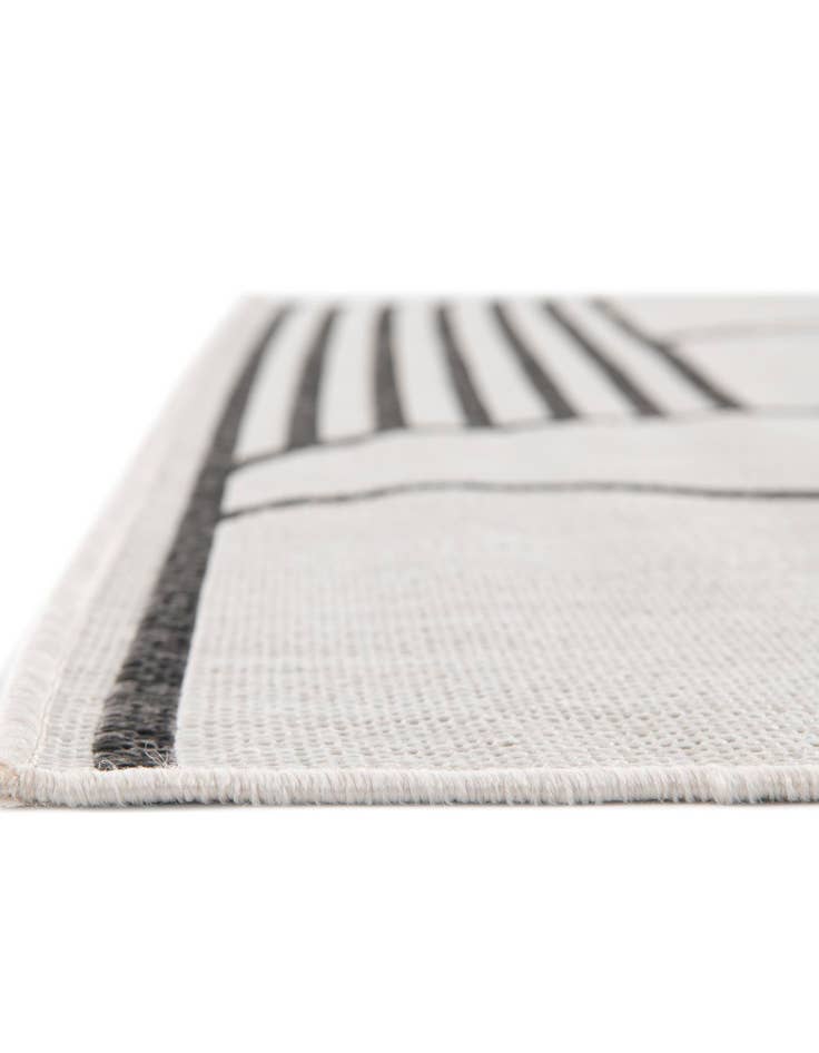 Detail image of  10' x 10'  Washable Modern Indoor / Outdoor Square Rug