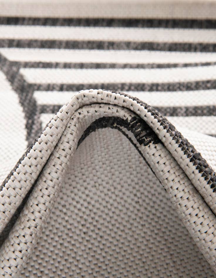 Detail image of  10' x 10'  Washable Modern Indoor / Outdoor Square Rug