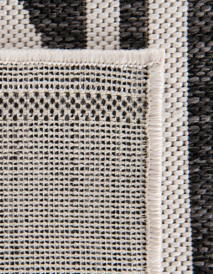 Detail image of  10' x 10'  Washable Modern Indoor / Outdoor Square Rug