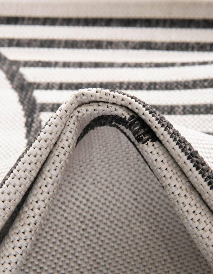 Detail image of 12' x 12' Washable Modern Indoor / Outdoor Square Rug