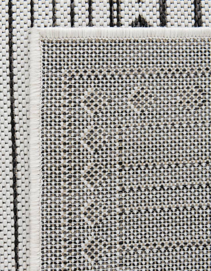 Detail image of  13' x 13'  Washable Traditional Indoor / Outdoor Square Rug